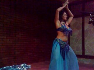 belly dancing with wings