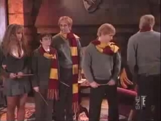 harry potter and hermione's boobs (snl spoof)