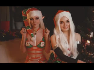 two girlfriends play in depraved elves)